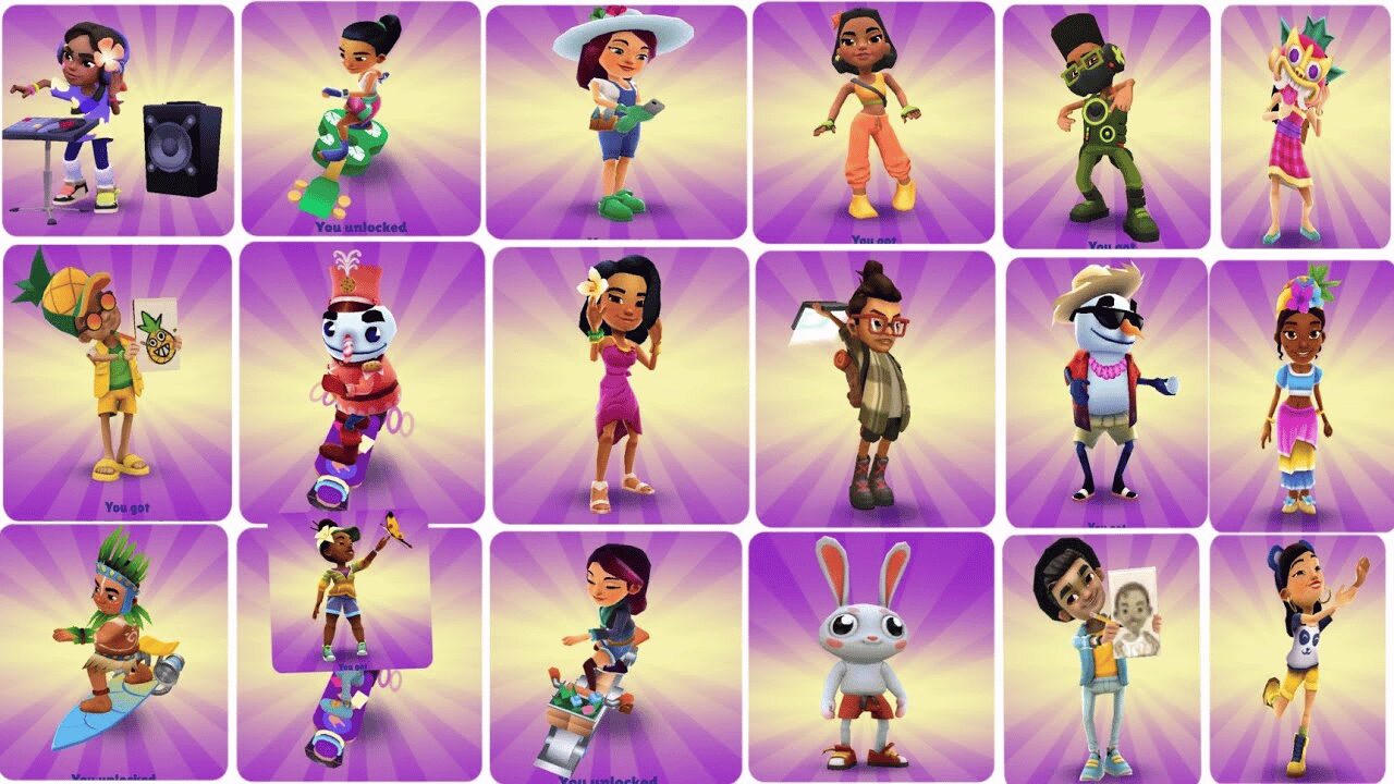 Exclusive Characters