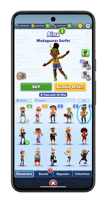 Iconic Characters & Skins