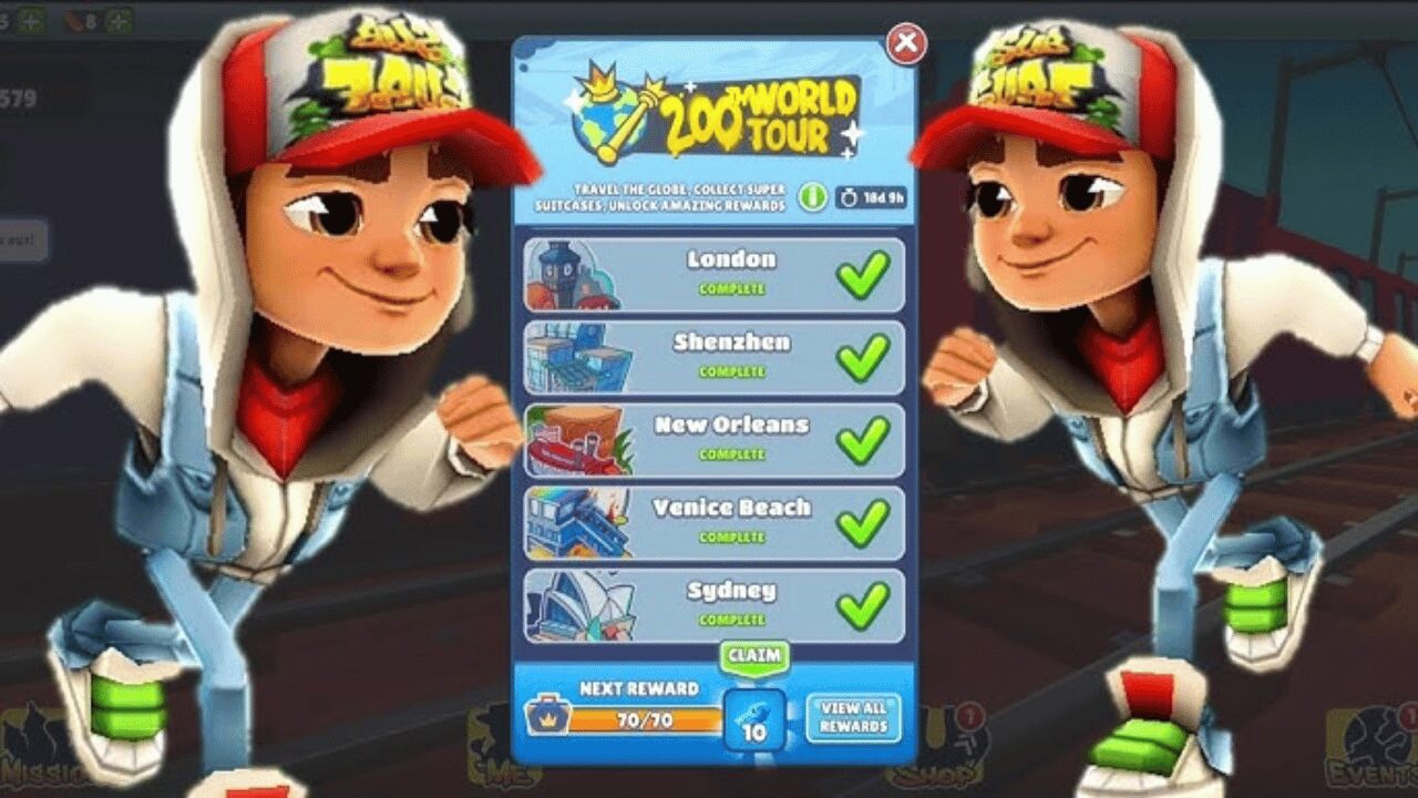 World Tour Event Rewards